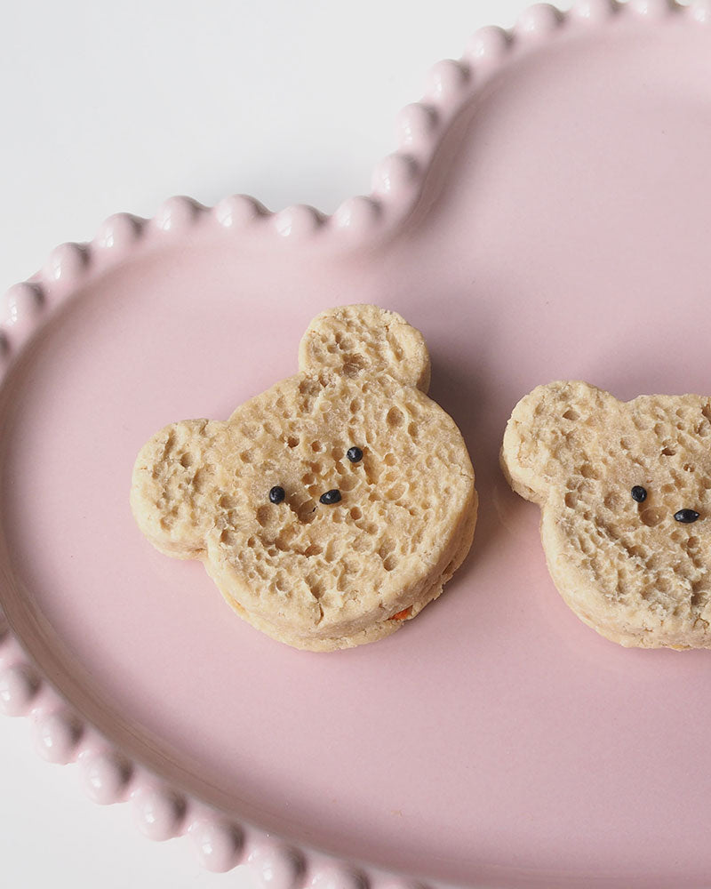 Bear Sponge Cake 🐻 Chicken/Pork - 2pcs / ~20g