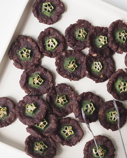 Mini Beef Steak with Okra 🥩 - 12pcs / ~36g