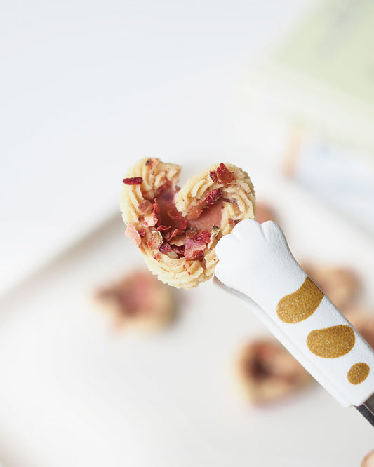 Heart Puff 💗 Chicken/Pork - 6pcs / ~20g